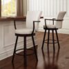 Amisco Cardin Swivel Stool