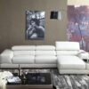 Designers Furniture - Modern and Contemporary Furniture - Cleveland Ohio - White leather sectional