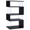 Modern Black Bookshelf