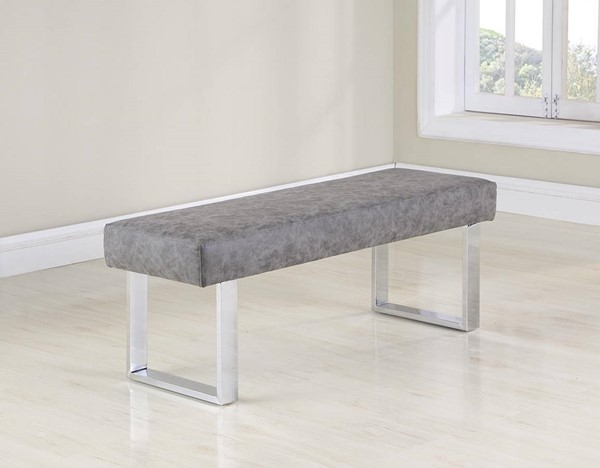 GENEVIEVE gray bench