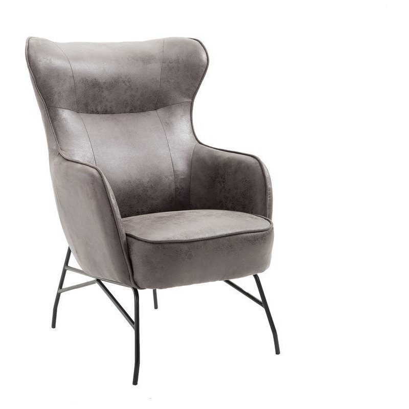 Franky accent chair charcoal