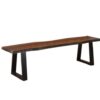 shasta solid wood bench