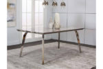Century Faux Marble Dining Table