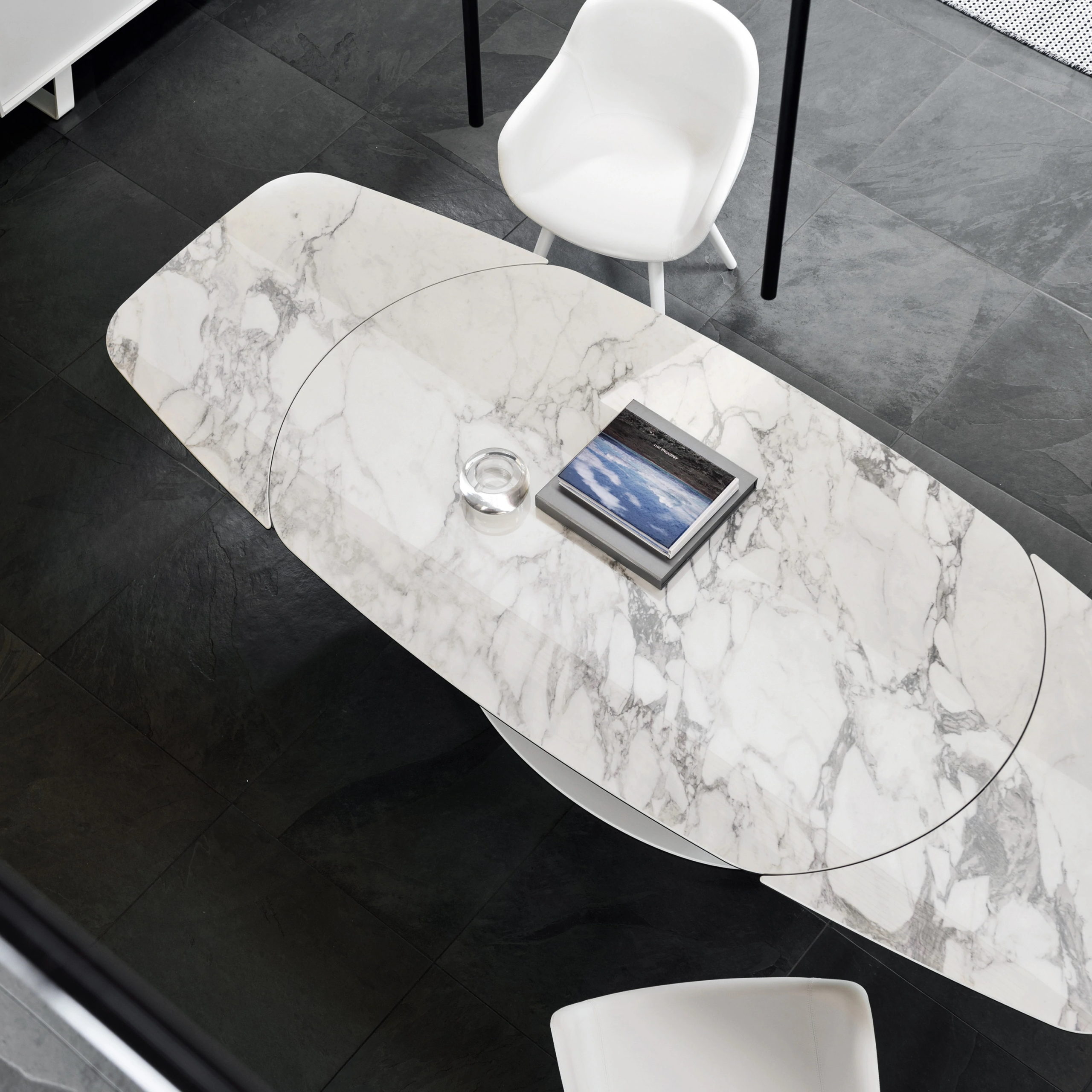 Orbital Extending Table by Calligaris Modern Furniture Cleveland