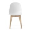 Connubia Academy Chair - 4 Leg Solid Wood Base