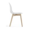 Connubia Academy Chair - 4 Leg Solid Wood Base
