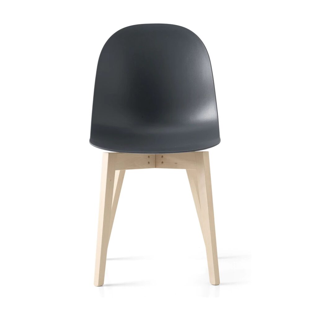 Connubia Academy Chair - 4 Leg Solid Wood Base
