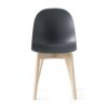 Connubia Academy Chair - 4 Leg Solid Wood Base