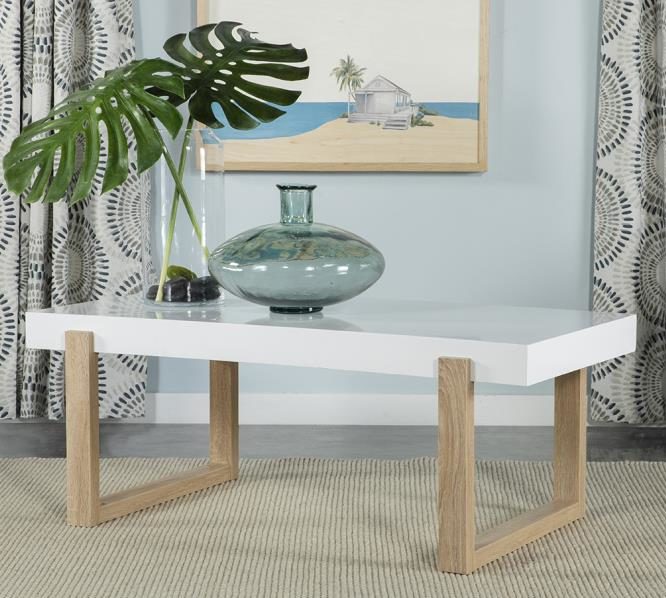 Lumin rectangular coffee table