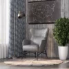 Franky Accent Chair Charcoal