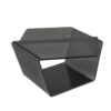 Origami Glass Sofa Table