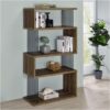 Modern Zigzag Bookcase