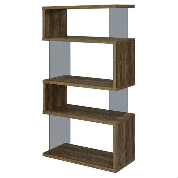 Modern Zigzag Bookcase