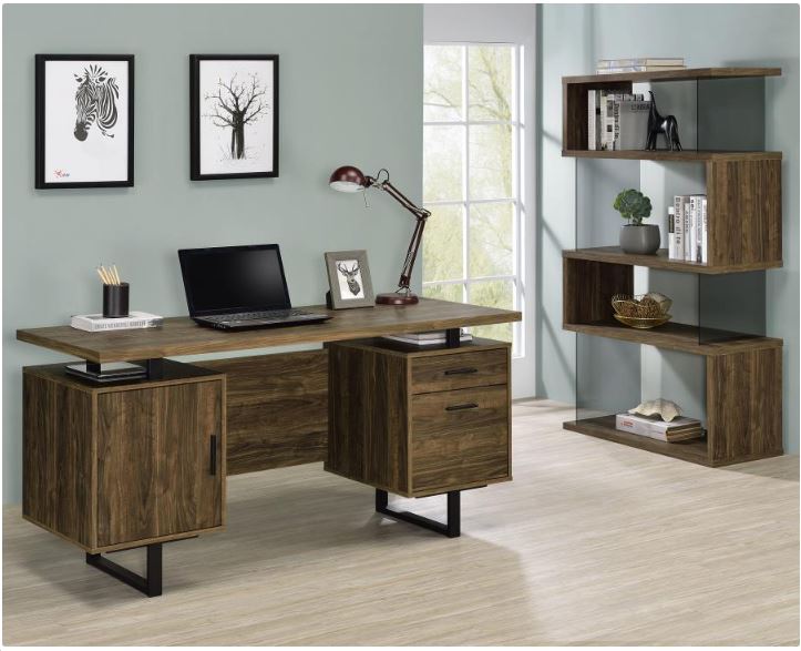 Modern Zigzag Bookcase