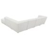 Rio 6 pc sectional natural white