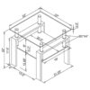 Lumin Modern End Table