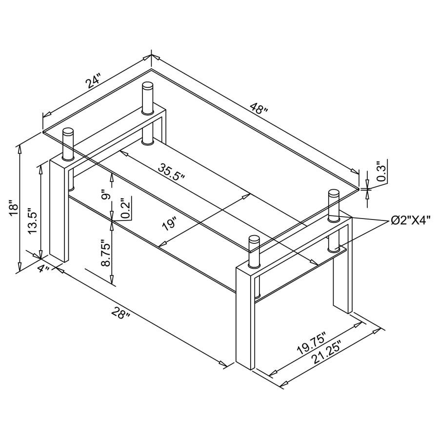 Lumin Modern Coffee Table