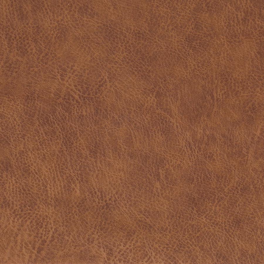 Markley Brown Faux Leather Chair