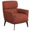 Sunset Orange Accent Chair