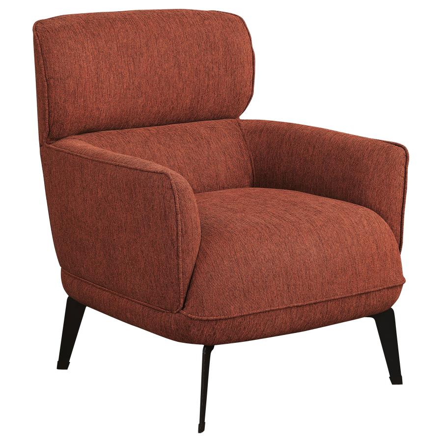 Sunset Orange Accent Chair