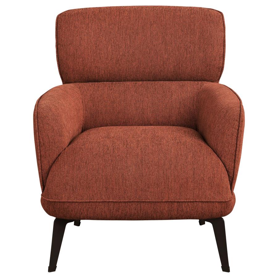 Sunset Orange Accent Chair