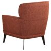 Sunset Orange Accent Chair