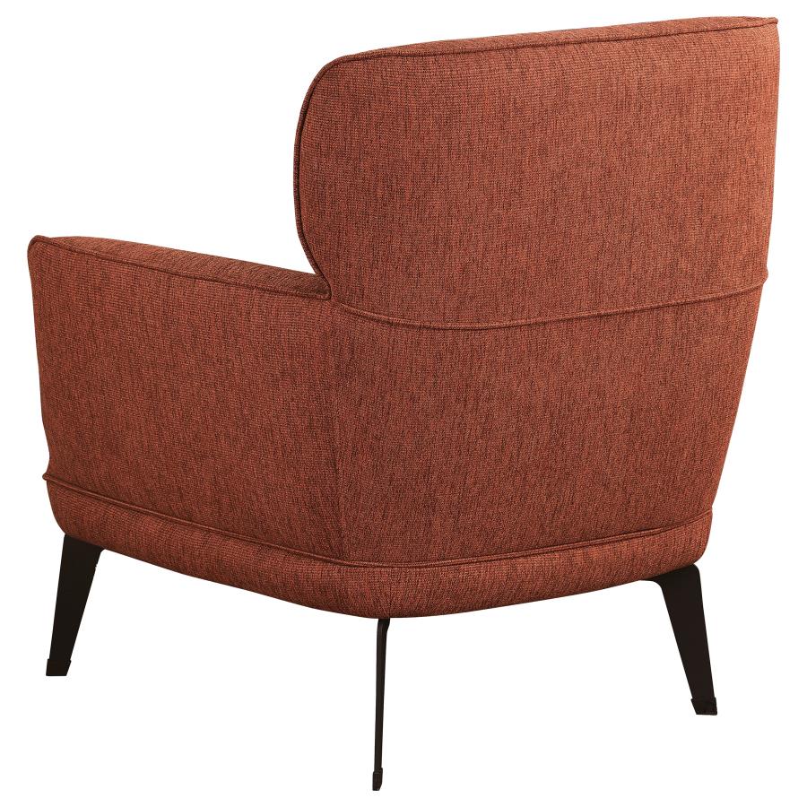 Sunset Orange Accent Chair