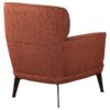 Sunset Orange Accent Chair