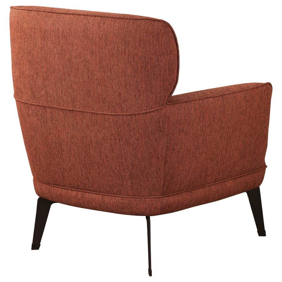 Sunset Orange Accent Chair