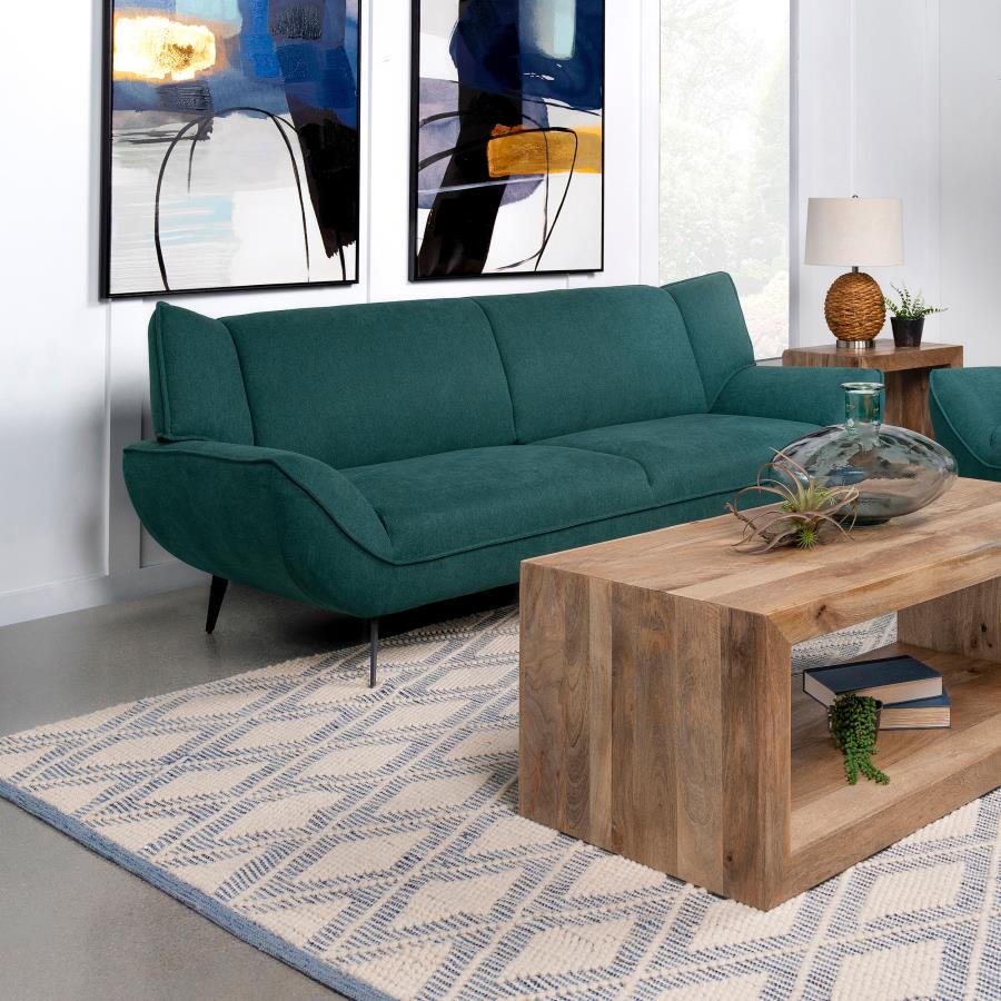 Artur Upholstered Sofa Teal Blue
