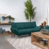 Artur Two-seater Loveseat Teal Blue