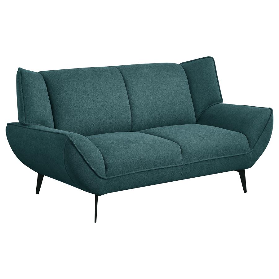 Artur Two-seater Loveseat Teal Blue