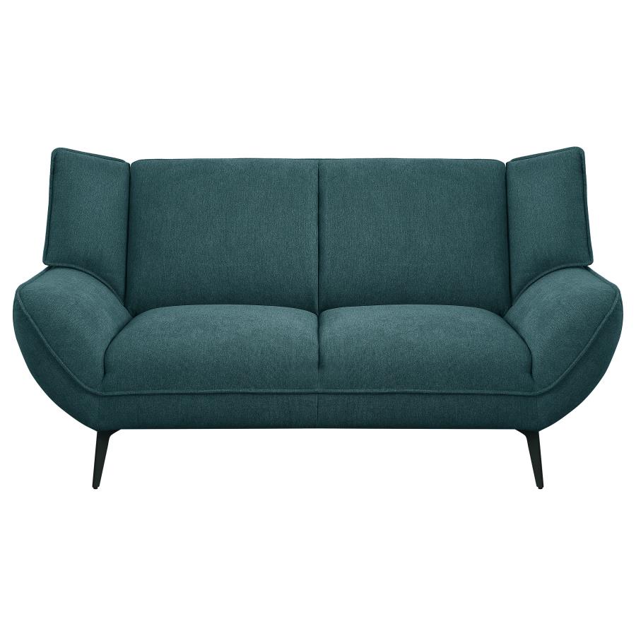 Artur Two-seater Loveseat Teal Blue