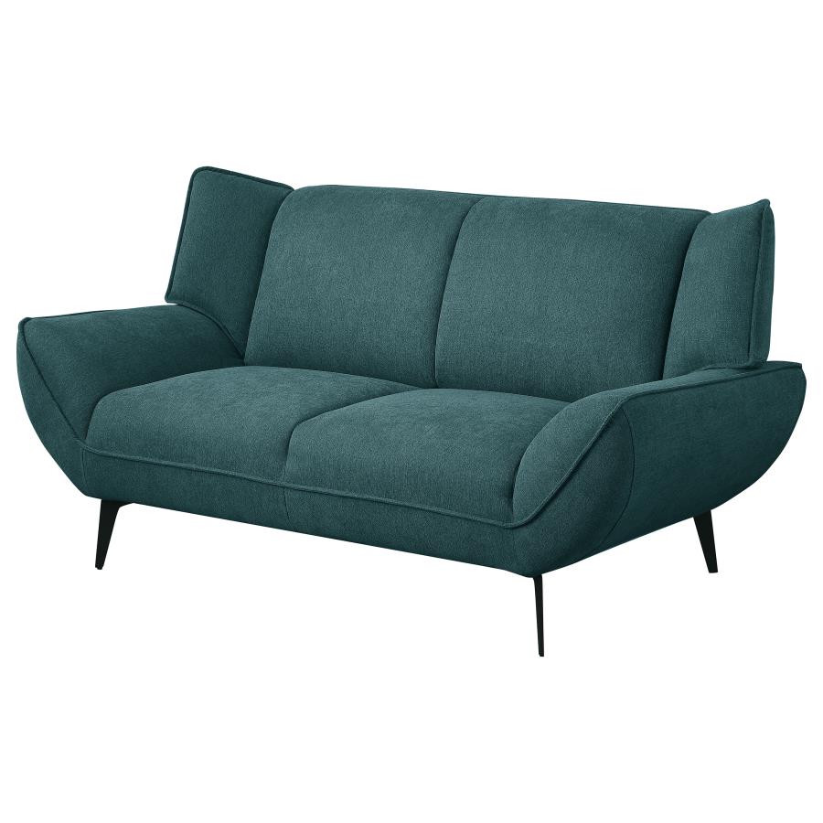 Artur Two-seater Loveseat Teal Blue