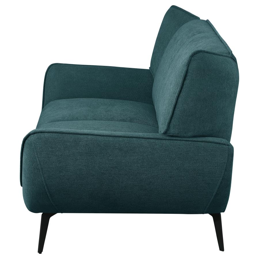 Artur Two-seater Loveseat Teal Blue