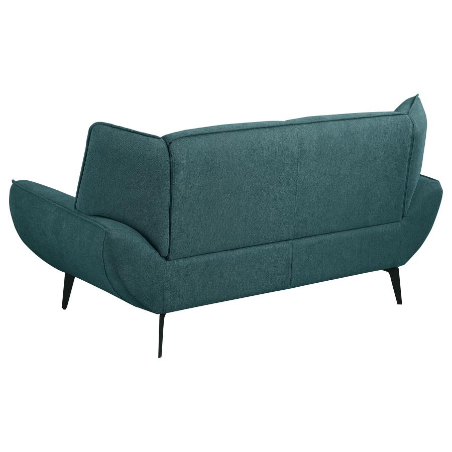Artur Two-seater Loveseat Teal Blue
