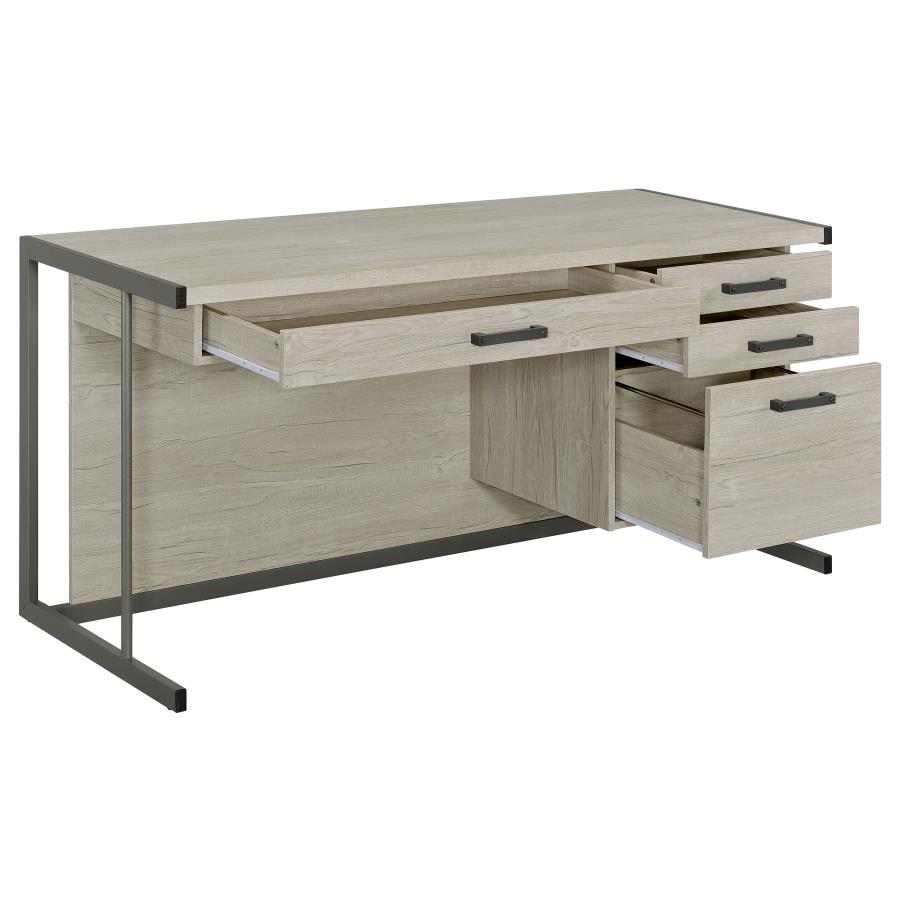Stellar 4-drawer Computer Desk
