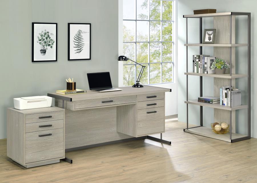 Stellar 4-drawer Computer Desk