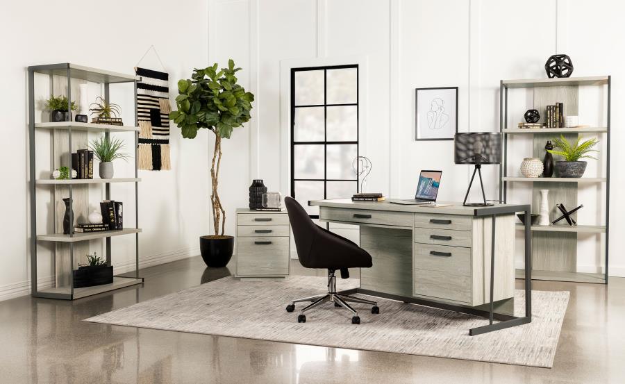Stellar 4-drawer Computer Desk