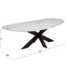 Barton Oval Coffee Table