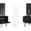 Interval Media + Storage Cabinet