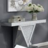 Geometric Sofa Table