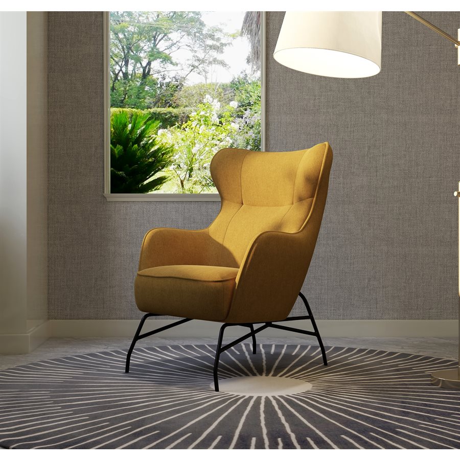 Franky Accent Chair Curry