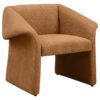 Clara Modern Armchair Honey