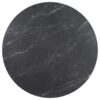 Black Faux Marble Dining Table