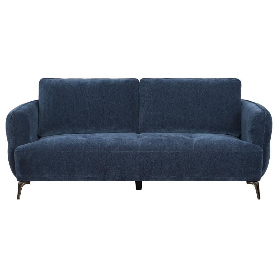 Celeste Curve Blue Sofa