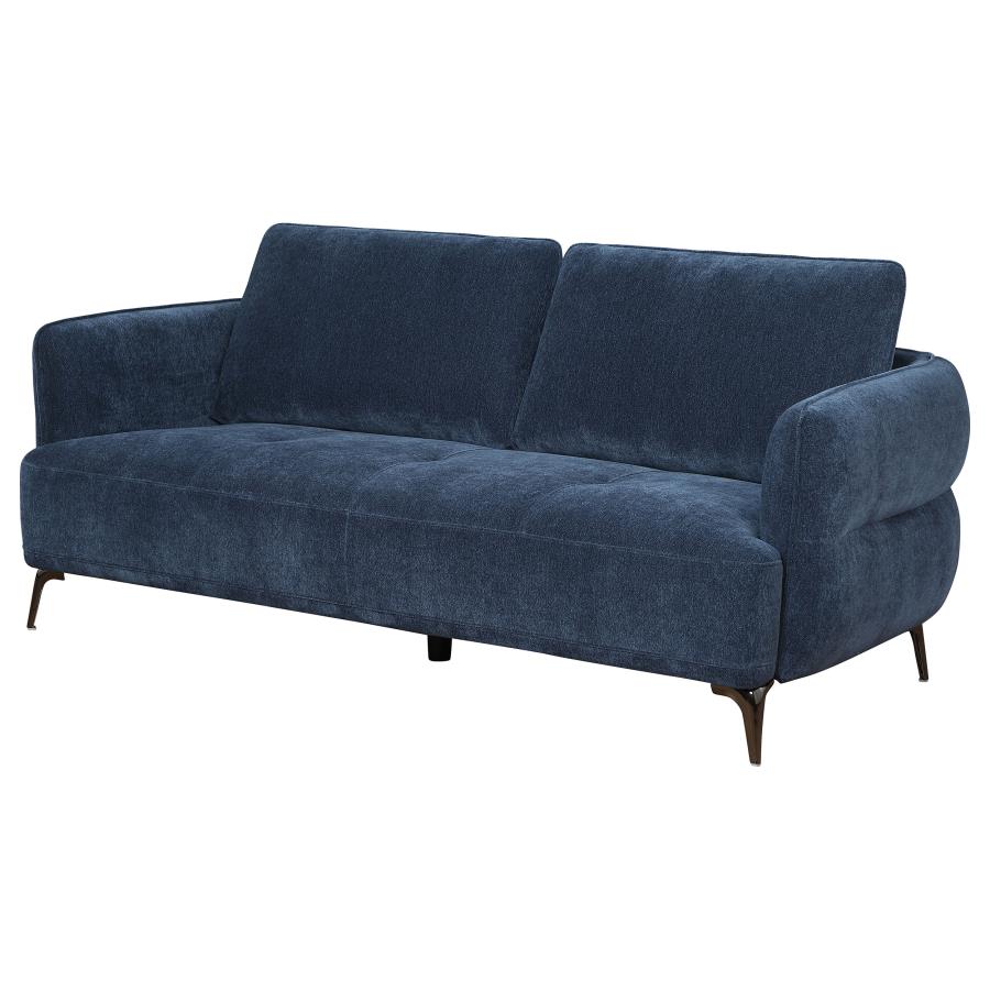 Celeste Curve Blue Sofa