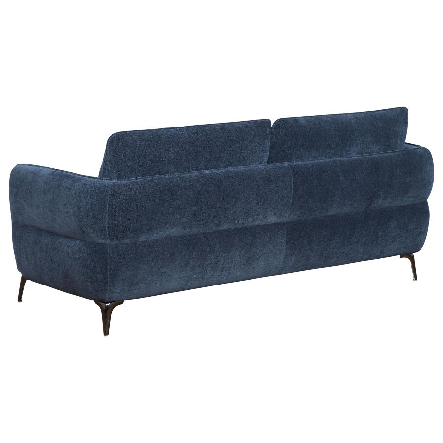 Celeste Curve Blue Sofa
