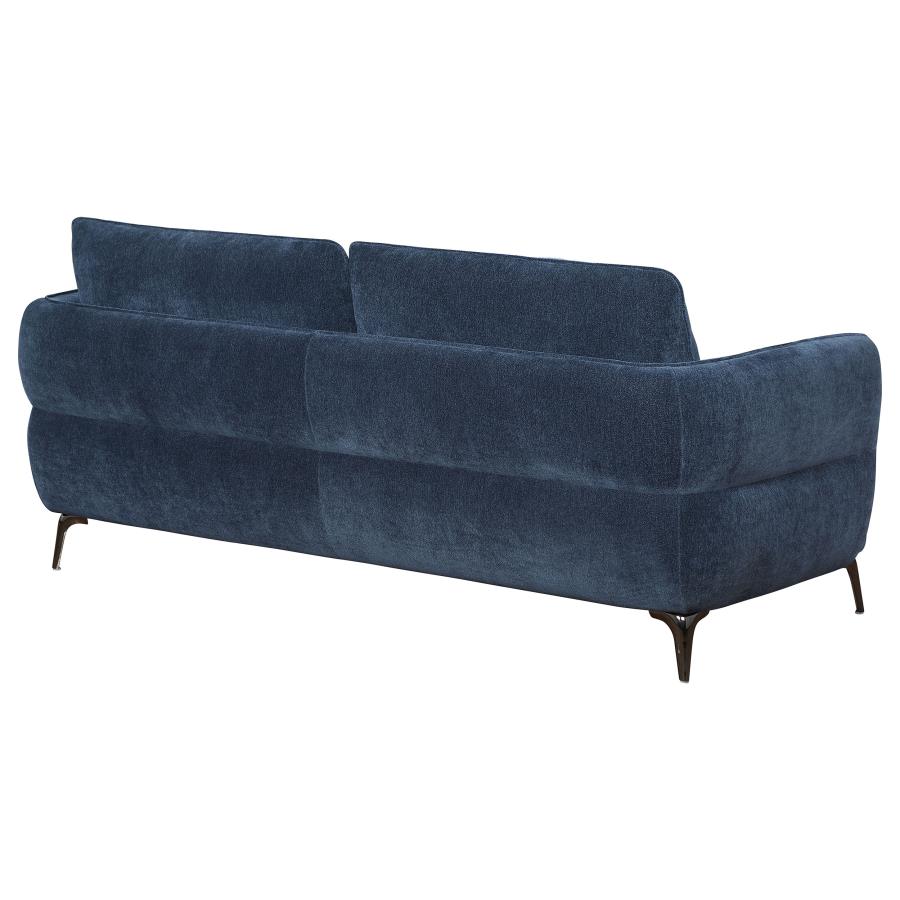 Celeste Curve Blue Sofa
