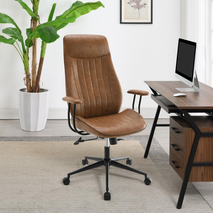 Modern Faux Leather Office Chair